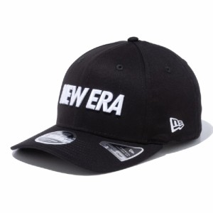 【新品】ニューエラ 9FIFTY ストレッチスナップ ワードマークロゴ ブラック ホワイト 1個 New Era NewEra