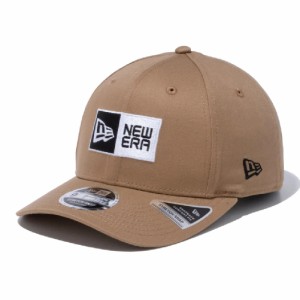 【新品】ニューエラ 9FIFTY ストレッチスナップ ボックスロゴ カーキ ブラック カーキ 1個 New Era NewEra