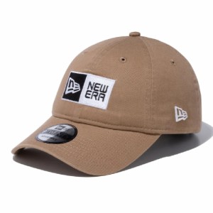 【新品】ニューエラ 9TWENTY ウォッシュドコットン ボックスロゴ カーキ ホワイト カーキ 1個 New Era NewEra