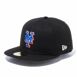 【新品】ニューエラ 59FIFTY MLBオンフィールド ニューヨーク・メッツ オルタネイト2 ブラック 1個 New Era NewEra