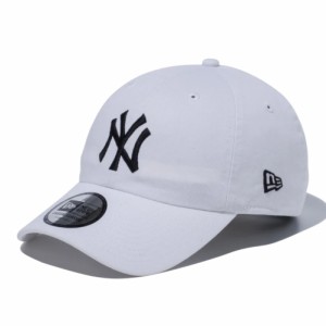 【新品】ニューエラ カジュアルクラシック ニューヨーク・ヤンキース ホワイト ブラック ホワイト 1個 New Era NewEra