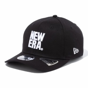 【新品】ニューエラ 9FIFTY ストレッチスナップ スクエアニューエラロゴ ブラック 1個 New Era NewEra