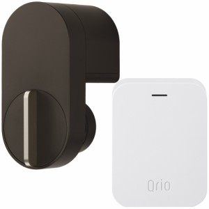【新品】 Qrio キュリオロック Q-SL2/T セット(キュリオハブ付き) ブラウン Qrio Lock Q-SL2/T Set (Qrio Hub) Brown