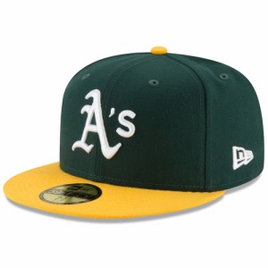 ニューエラ　59FIFTY 59周年限定　オークランド・アスレチックス　ゴールド キャップ 最高級品
