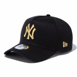 【新品】ニューエラ 9FORTY A-Frame ニューヨーク・ヤンキース ブラック ゴールド ブラック ゴールド 1個 New Era NewEra