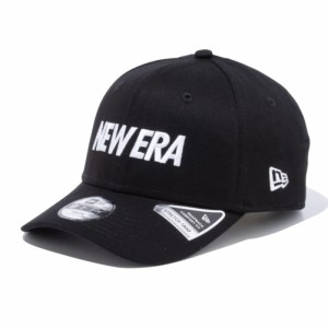 【新品】ニューエラ Youth 9FIFTY ストレッチスナップ ワードマークロゴ ブラック ホワイト 1個 New Era NewEra