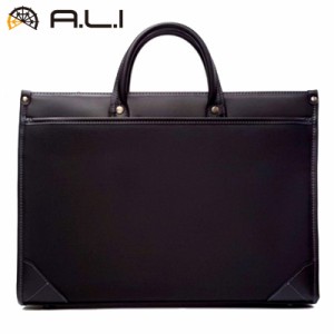 【送料無料】A.L.I ビジネスバッグ ビジネスカジュアル RAMBLE AD-3133-BK ブラック