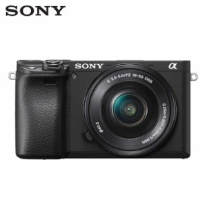 【送料無料】ソニー デジタル一眼カメラ α6400 パワーズームレンズキット ILCE-6400L-B ブラック SONY