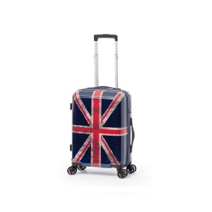 【送料無料】A.L.I ハードキャリーケース UNION JACK ALI-8922-18-NV ネイビー アジア・ラゲージ