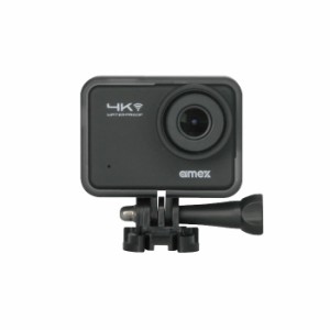 AMEX アクションカメラ 4K 防水 防振 防塵 手ブレ補正 広角レンズ 12MP高解像度 タッチスクリーン AMEX-D01