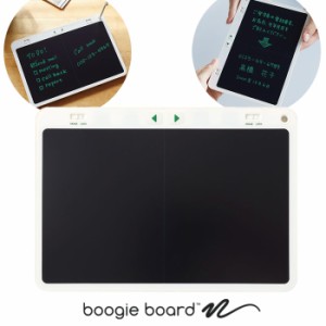キングジム 電子メモパッド ブギーボード Boogie Board 2分割画面モデル BB-16-W シロ