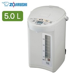 【送料無料】象印 5.0L 電気ポット マイコン沸とう電動ポット CD-SE50-WG ホワイトグレー