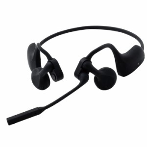キングジム  ヘッドセット・イヤホン 耳をふさがないヘッドセット コールミーツ 無線タイプ CMM10-BK 黒