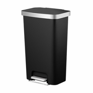 EKO 45L ゴミ箱 HANA STEP BIN  ハナステップビン ペダル式 大容量  EK6266-45-BL ブラック