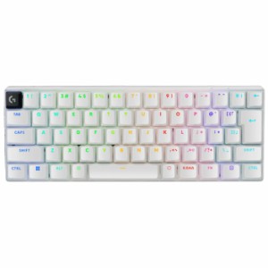 Logicool G PRO X 60 LIGHTSPEED ワイヤレス ゲーミングキーボード タクタイル G-PKB-60-001TCWH ホワイト ロジクール