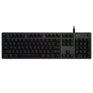 【送料無料】ロジクール LIGHTSYNC RGBメカニカル ゲーミング キーボード Gシリーズ G512r-LN Carbon 日本語 GX Red リニア