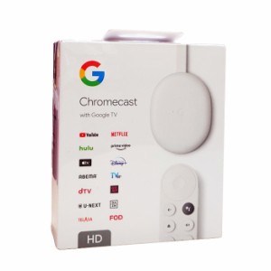 【送料無料】Google Chromecast with Google TV HD GA03131-JP グーグルクロームキャスト Snow
