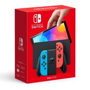 【新品】 任天堂 ニンテンドースイッチ 有機ELモデル Nintendo Switch HEG-S-KABAA Joy-Con（L）ネオンブルー/（R）ネオンレッド