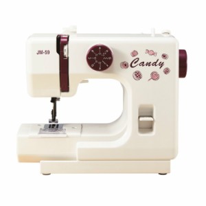 【送料無料】ジャノメ コンパクト ミシン Candy JM-59 JANOME