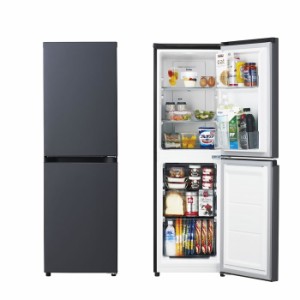 ハイアール 148L 冷蔵庫 右開き 2ドア 電子レンジが置ける 冷凍冷蔵庫 冷蔵室 87L 冷凍室 61L JR-SY15AR-H マットグレー