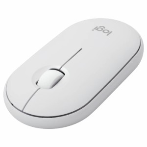 ロジクール 静音 薄型 ワイヤレスマウス Logicool PEBBLE MOUSE 2 M350SOW オフホワイト