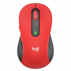 ロジクール マウス ワイヤレス M650 Signature Lサイズ ワイヤレスマウス logicool M650LRD レッド