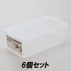 【送料無料】ILC 収納ケース マルチケース お買い得6個セット コミック ビデオ 収納ボックス mc-06cl クリアー