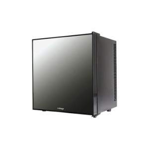 A-Stage 20L 冷蔵庫 1ドア ミラーガラス ペルチェ式 PR01B-20MG ブラック