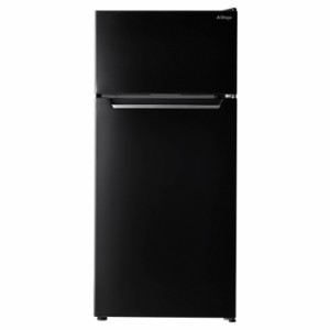 A-Stage 2ドア 冷凍/冷蔵庫 112L 左右ドア付け替え可能 RF04A-112BK ブラック