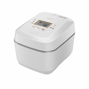 【送料無料】日立 5.5合炊き IHジャー炊飯器 圧力＆スチーム ふっくら御膳 RZ-V100FM-W フロストホワイト