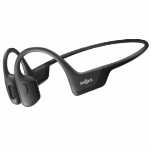 【即納】【送料無料】Shokz 骨伝導イヤホン OpenRun Pro マイク対応 Bluetooth ワイヤレスイヤホン SKZ-EP-000007 ブラック