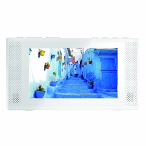 【送料無料】STAYER 5インチ 防水フルセグ ワンセグ ポータブルテレビ 録画機能搭載 ST-5VWP-FSB-WH ホワイト