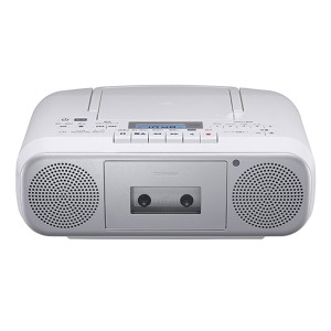 【送料無料】東芝 CDラジオカセットレコーダー TY-CDH8-S シルバー