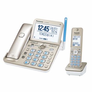 パナソニック コードレス電話機 子機1台付き VE-GD78DL-N シャンパンゴールド Panasonic 固定電話機