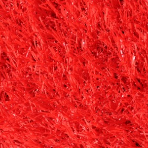 形状記憶リアル人工芝 ビビッドターフ レッド 芝丈28mm 巾1m×長さ10m VT-RED-0110 ユニオンビズ