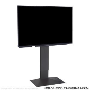 【送料無料】テレビ台 WALLインテリアテレビスタンドV3 ハイタイプ 32〜80v対応 WLTVB6-SB サテンブラック マストバイ