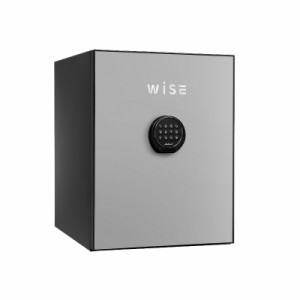 【設置無料】ディプロマット デジタルテンキー式 デザイン 金庫 (WiSE) 60分耐火 内容量36L 警報アラーム付 WS500ALLG ライトグレイ