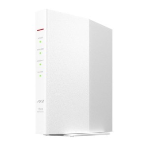 【送料無料】バッファロー Wi-Fi 6 対応ルーターエントリーモデル 1201+300Mbps 11ax WSR-1500AX2S-WH ホワイト BUFFALO