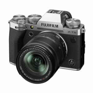 富士フイルム ミラーレス一眼カメラ FUJIFILM X-T5 XF18-55mmレンズキット X-T5 / XF18-55MMF2.8-4 R LM OIS F X-T5LK-1855-S シルバー