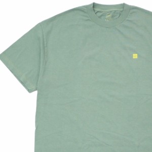 新品 ルックスタジオ LQQK STUDIO MICRO LOGO TEE Tシャツ OVER DYE 半袖Tシャツ