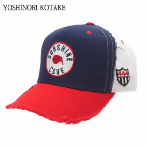 新品 ヨシノリコタケ YOSHINORI KOTAKE x キウィアンドコー KIWI&CO. SC EMB Twill Cap キャップ TRICOLOR ヘッドウェア