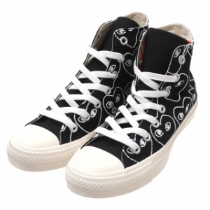 新品 プレイ コムデギャルソン PLAY COMME des GARCONS x コンバース CONVERSE ALL STAR HI PCDG オールスター スニーカー BLACK ブラッ