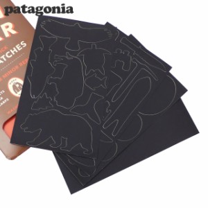 新品 パタゴニア Patagonia WORN WEAR LEPAIR PATCH リペア パッチ 補修シール 4枚セット BROWN ブラウン 茶 O2233 グッズ