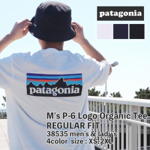 新品 パタゴニア Patagonia Ms P-6 Logo Organic T-Shirt P-6ロゴ オーガニック Tシャツ 38535 半袖Tシャツ