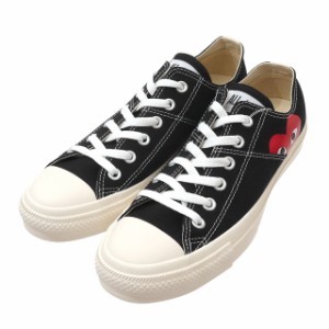 新品 プレイ コムデギャルソン PLAY COMME des GARCONS x コンバース CONVERSE ALL STAR OX PCDG オールスター スニーカー BLACK ブラッ