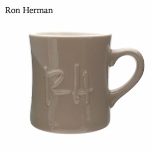 新品 ロンハーマン Ron Herman Emboss Logo Mug マグカップ GRAY グレー 灰色 グッズ