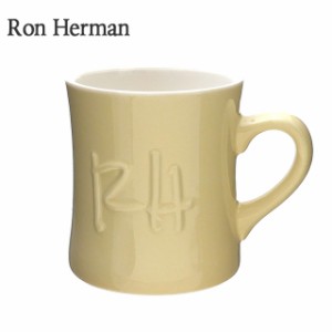 新品 ロンハーマン Ron Herman RH Emboss Logo Mug マグカップ LT.YELLOW ライトイエロー グッズ