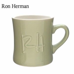 新品 ロンハーマン Ron Herman RH Emboss Logo Mug マグカップ LT.GREEN ライトグリーン グッズ