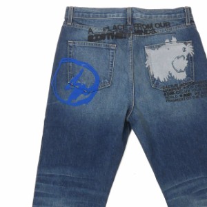 【数量限定特別価格】 新品 カクタスジャック Cactus Jack x フラグメントデザイン Fragment Design OUR MINDS DENIM PANT デニムパンツ 