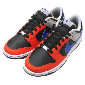 【数量限定特別価格】 新品 ナイキ NIKE DUNK LOW RETRO EMB ダンク ロー BLACK/RACER BLUE-GREY FOG DD3363-002 フットウェア